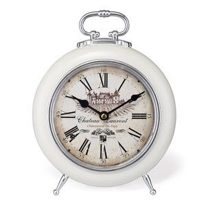 White Laurent Desk Clock